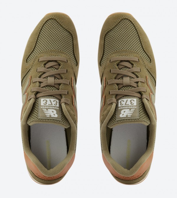 373 Low Top Round Toe Lace Up Sneakers Green 373 Low Top Round Toe Lace Up Sneakers Green